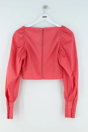 Blouse Rotate Rouge en Synthétique