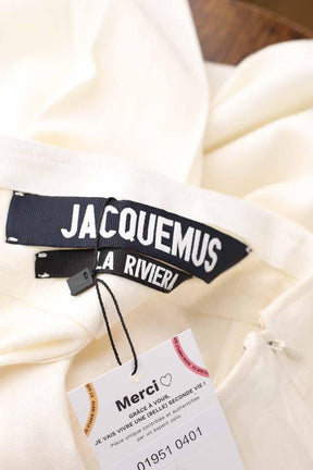 Droit Jacquemus  Blanc