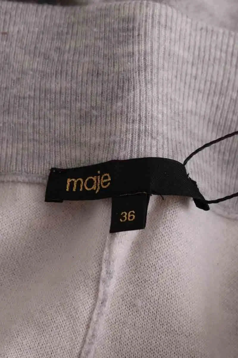 Pantalon de sport Maje Gris en Coton