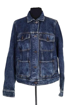 Veste Max Mara Bleu en Coton, taille XXL - Seconde Main