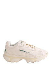 Baskets Lacoste Blanc en Cuir, taille 37 - Seconde Main