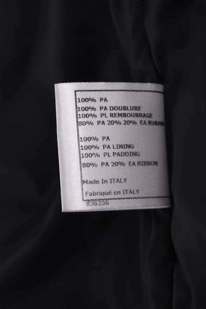 Veste Chanel Noir en Synthétique