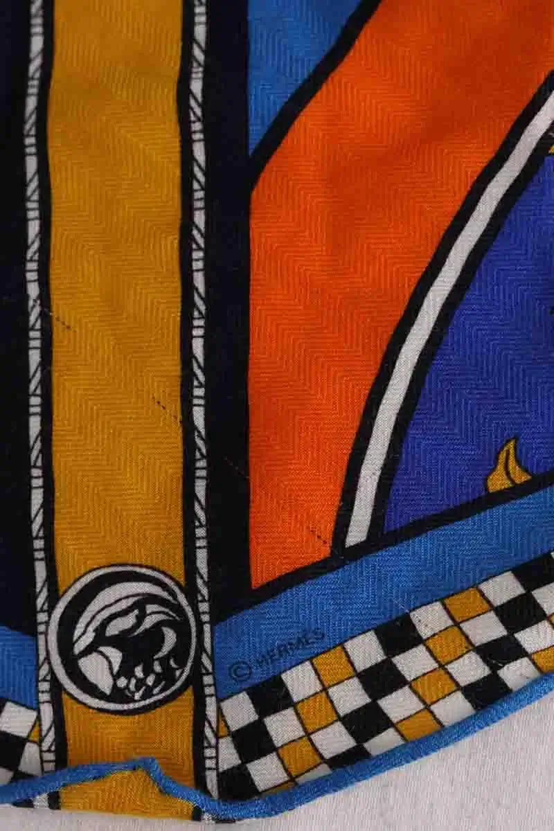 Foulard Hermès Multicolore en Cachemire