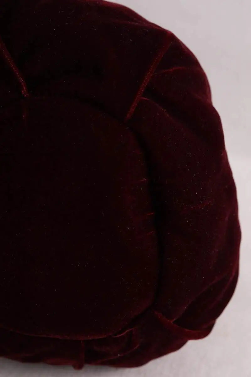 Sac à main Maria de la Orden Bordeaux en Velours
