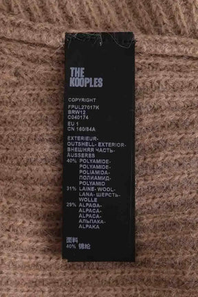 Pull The Kooples Marron en Synthétique