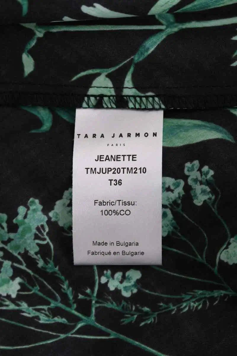 Jupe Tara Jarmon Noir en Coton