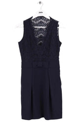 Robe Claudie Pierlot Marine en Synthétique, taille S - Seconde Main