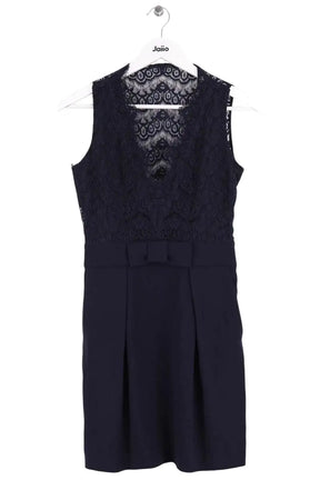 Robe Claudie Pierlot Marine en Synthétique, taille S - Seconde Main