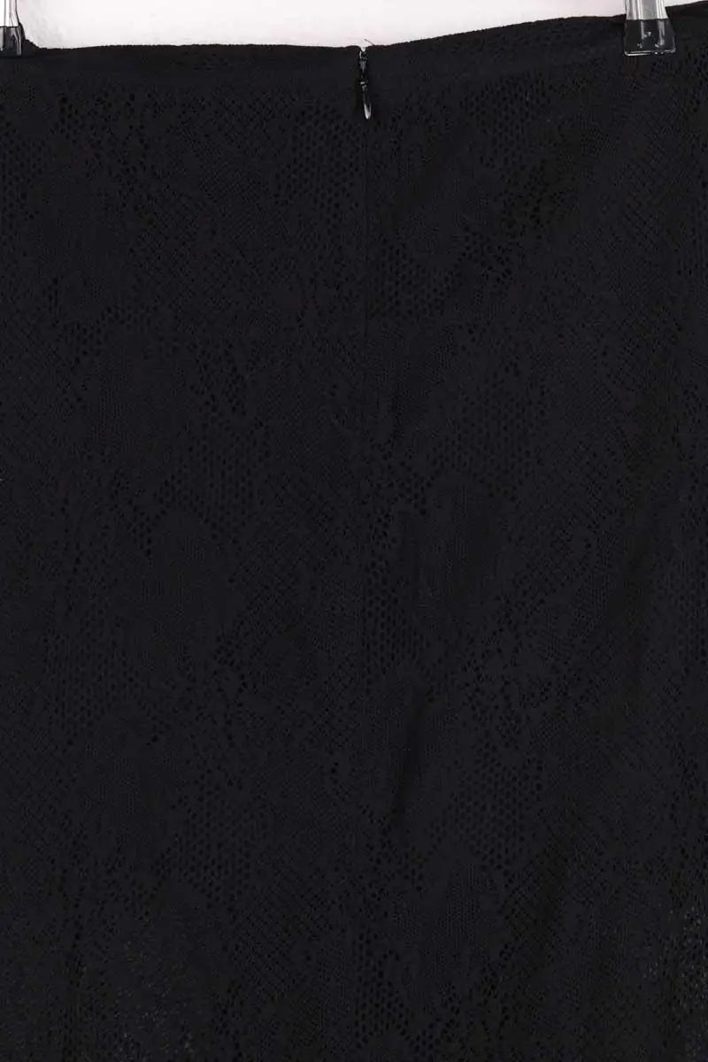 Jupe The Kooples Noir en Laine