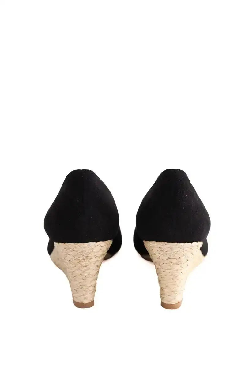 Talons LK Bennett Eevi Noir en Daim