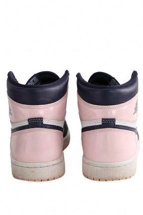 Baskets Nike Rose en Cuir