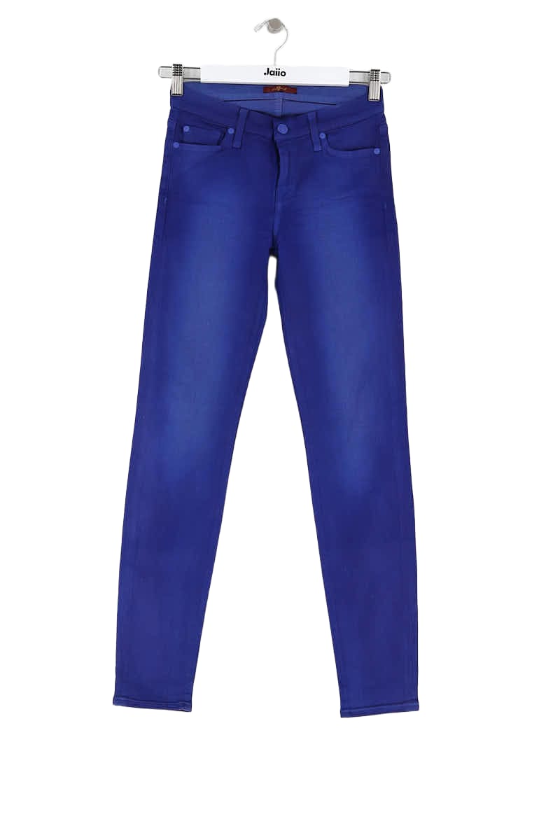 Jean slim 7 For All Mankind  Bleu