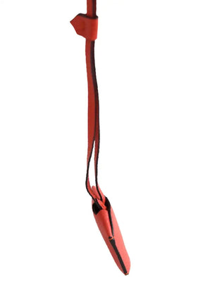 Porte-Clé Montblanc Rouge en Cuir