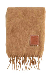 Écharpe Loewe Camel en Laine - Seconde Main