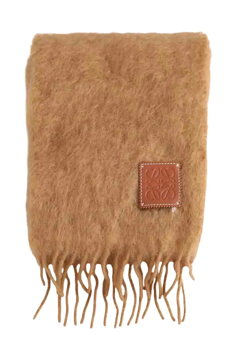 Écharpe Loewe Camel en Laine - Seconde Main