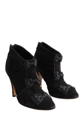 Talons Paul & Joe Noir en Daim