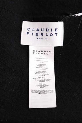 Écharpe Claudie Pierlot Noir en Laine