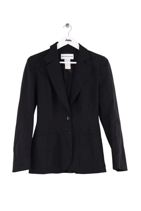 Blazer Mugler Noir en Synthétique, taille XS - Seconde Main