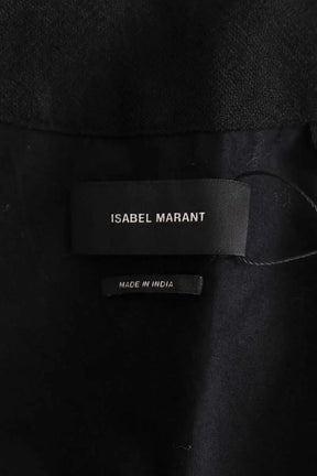 Caban Isabel Marant Noir en Laine