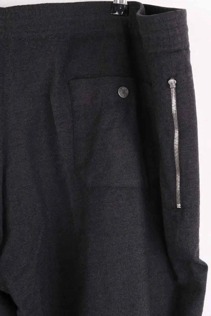 Pantalon Hermès Anthracite en Laine
