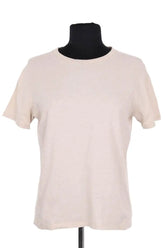 T-shirt Sézane Beige en Coton, taille XS - Seconde Main