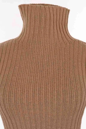 Pull Sportmax Camel en Laine