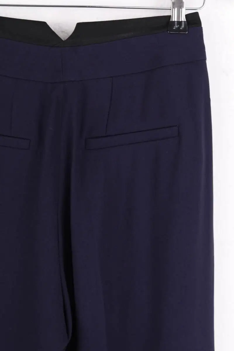 Pantalon large Tara Jarmon Bleu en Viscose
