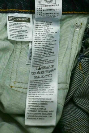 Jean droit Levi's 502 Marine en Coton