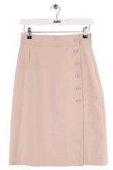 Jupe Tara Jarmon Rose en Coton, taille S - Seconde Main