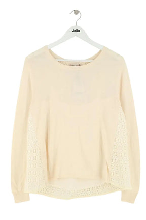 Pull Paul & Joe Ecru en Coton, taille S - Seconde Main