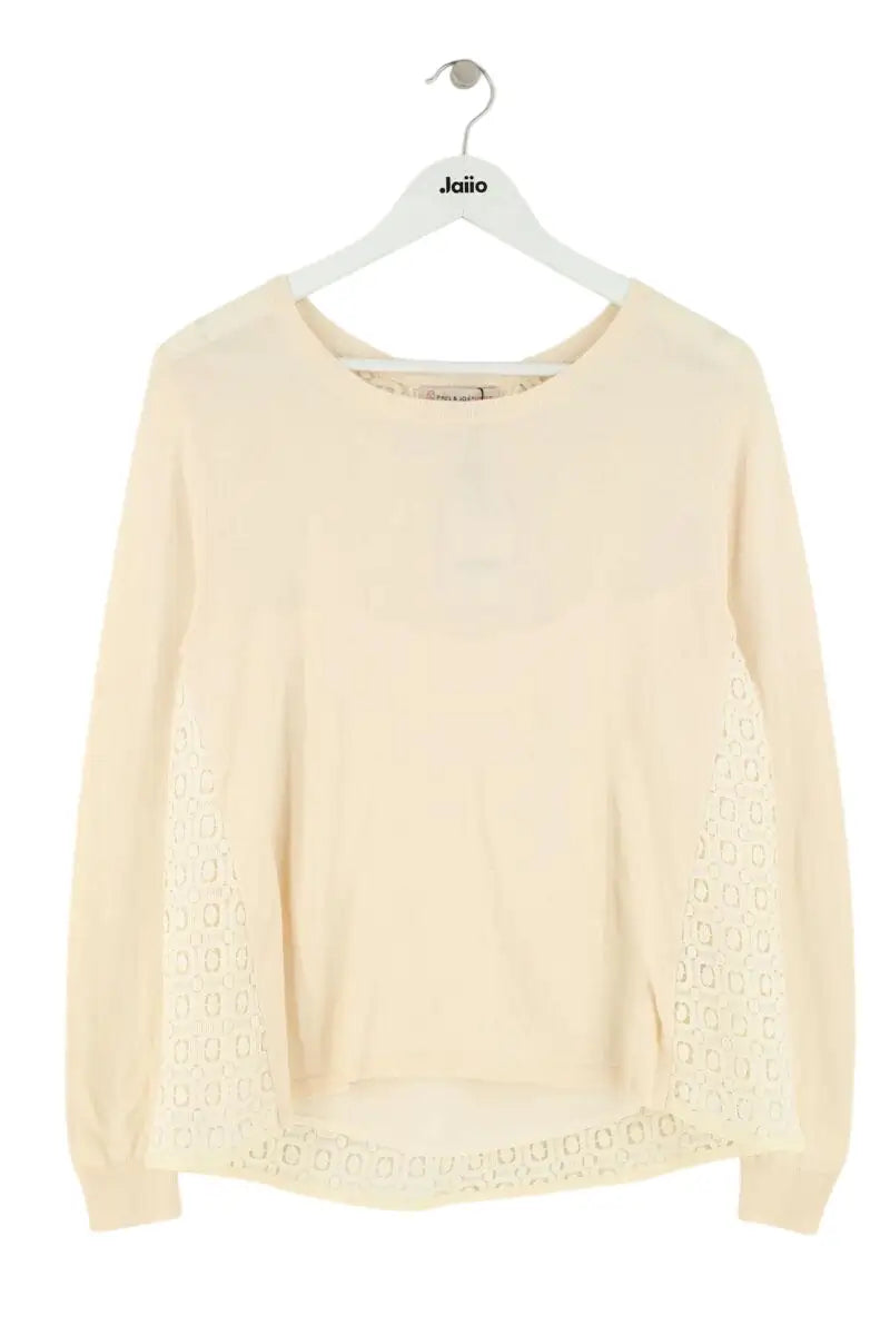 Pull Paul & Joe Ecru en Coton, taille S - Seconde Main
