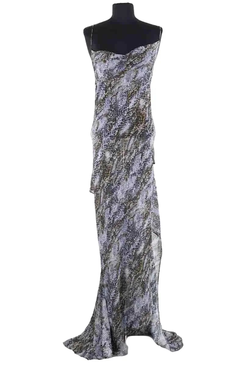 Robe Christopher Esber Bleu en Soie, taille XL - Seconde Main