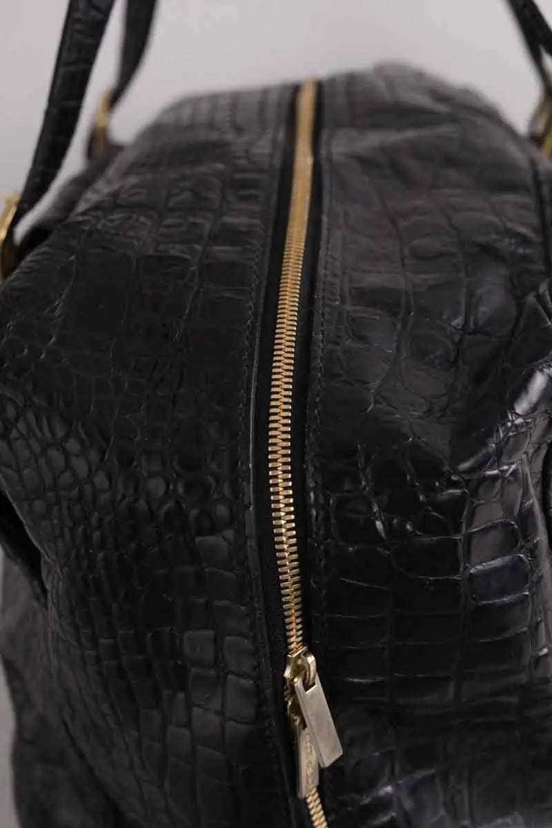 Sac de voyage Jimmy Choo Noir en Cuir