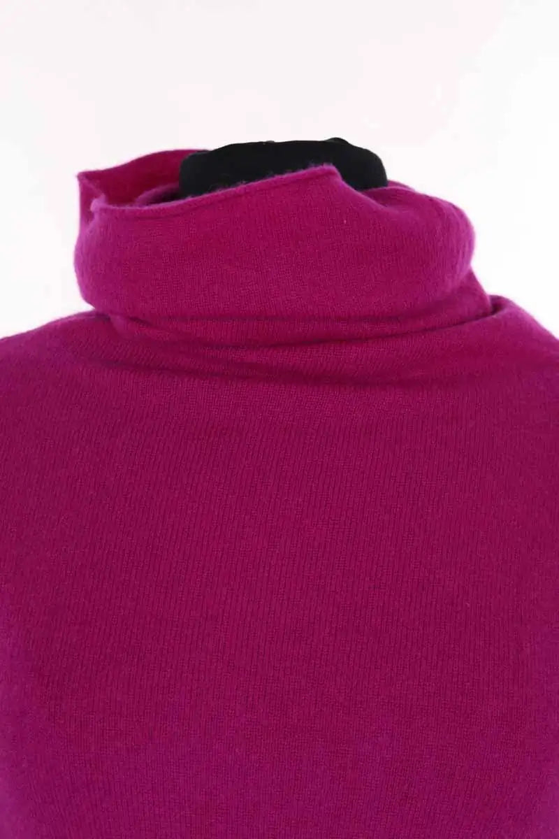 Robe Joseph Violet en Cachemire