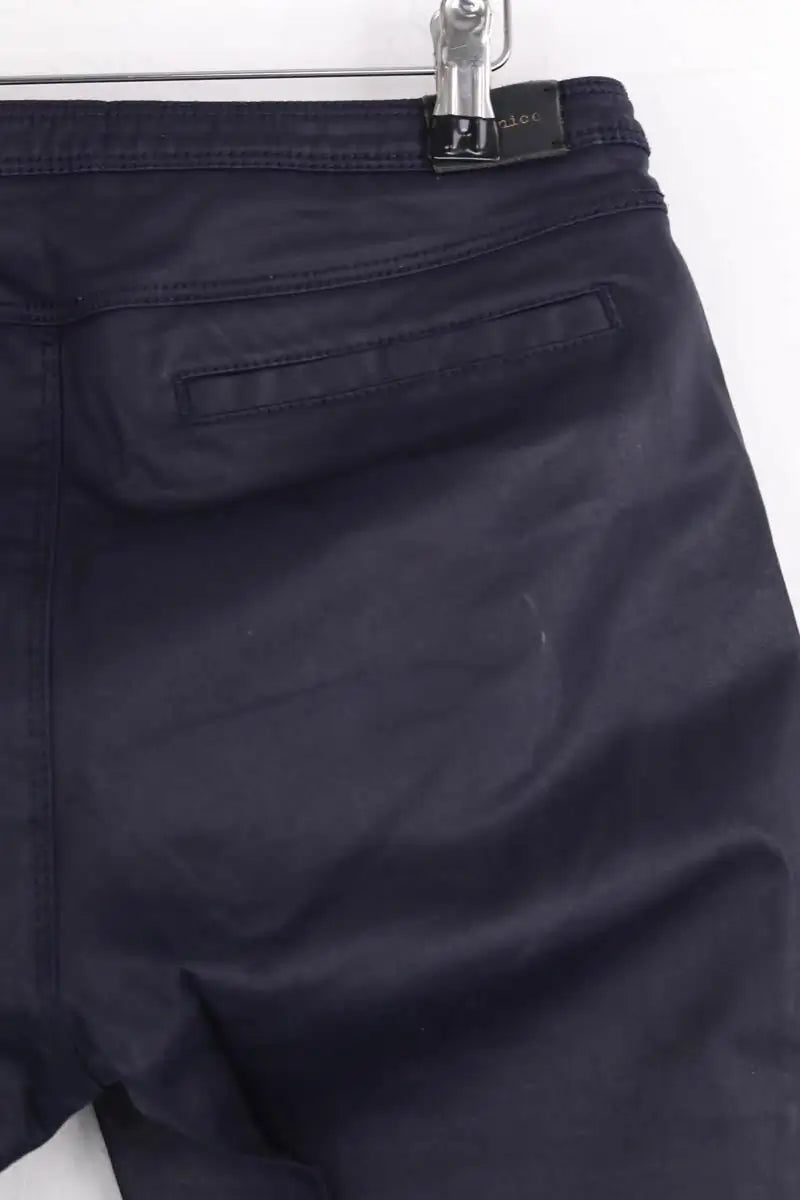 Pantalon slim Berenice Marine en Coton
