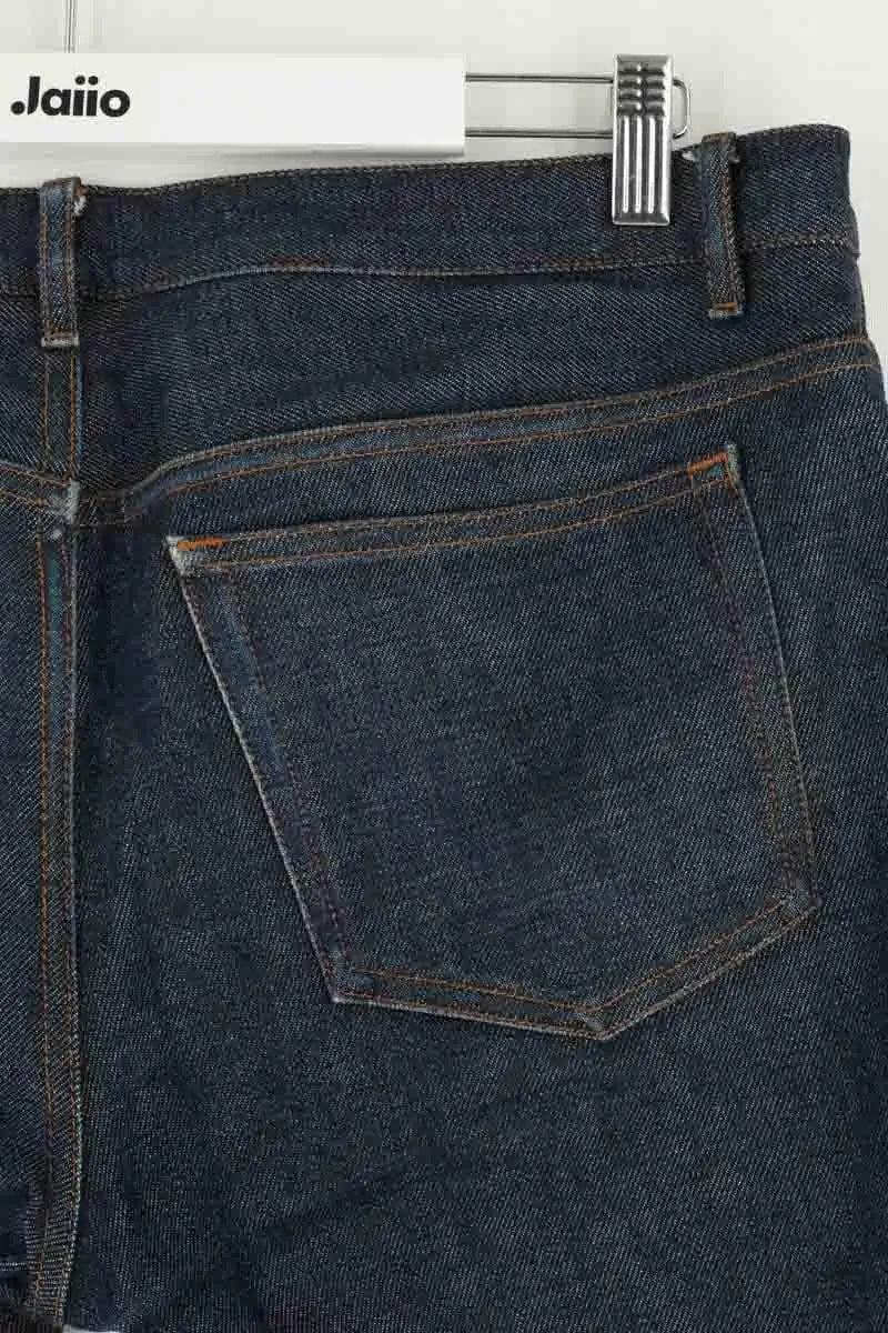 Jean droit APC Marine en Coton