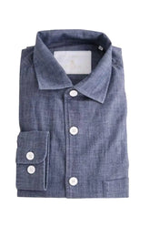 Chemise Figaret Bleu en Coton, taille M - Seconde Main