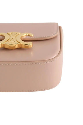 Mini sac Celine Mini Claude Beige en Cuir