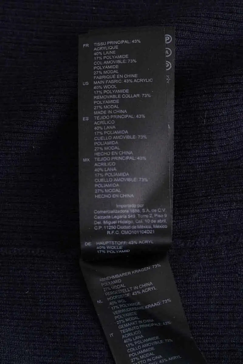 T-shirt Sandro Marine en Viscose