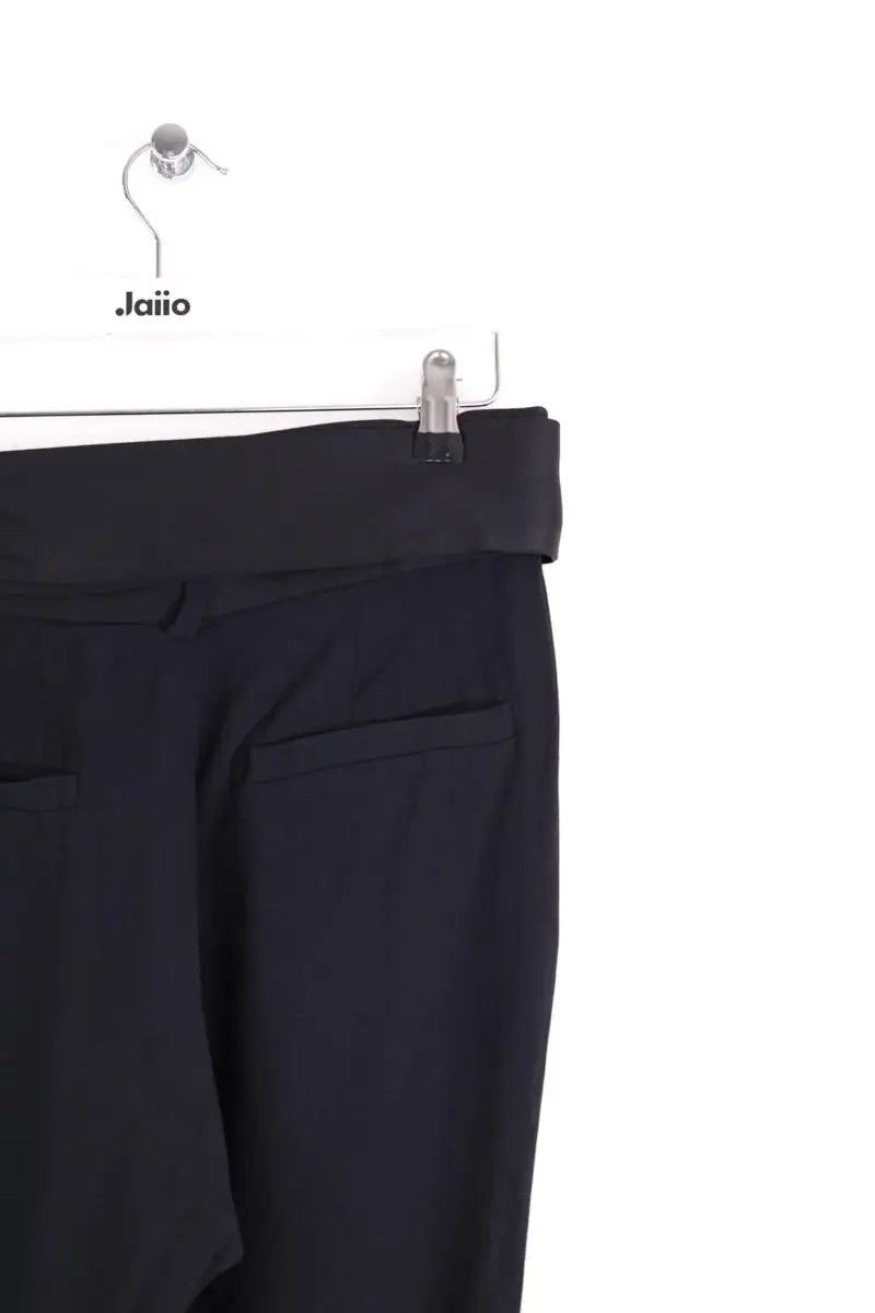 Pantalon Iro Noir en Laine