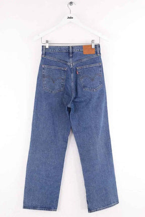 Jean droit Levi's Bleu en Coton