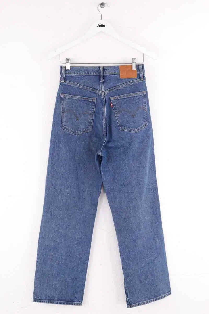 Jean droit Levi's Bleu en Coton