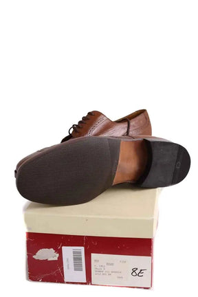 Chaussures à lacets Bally Marron en Cuir