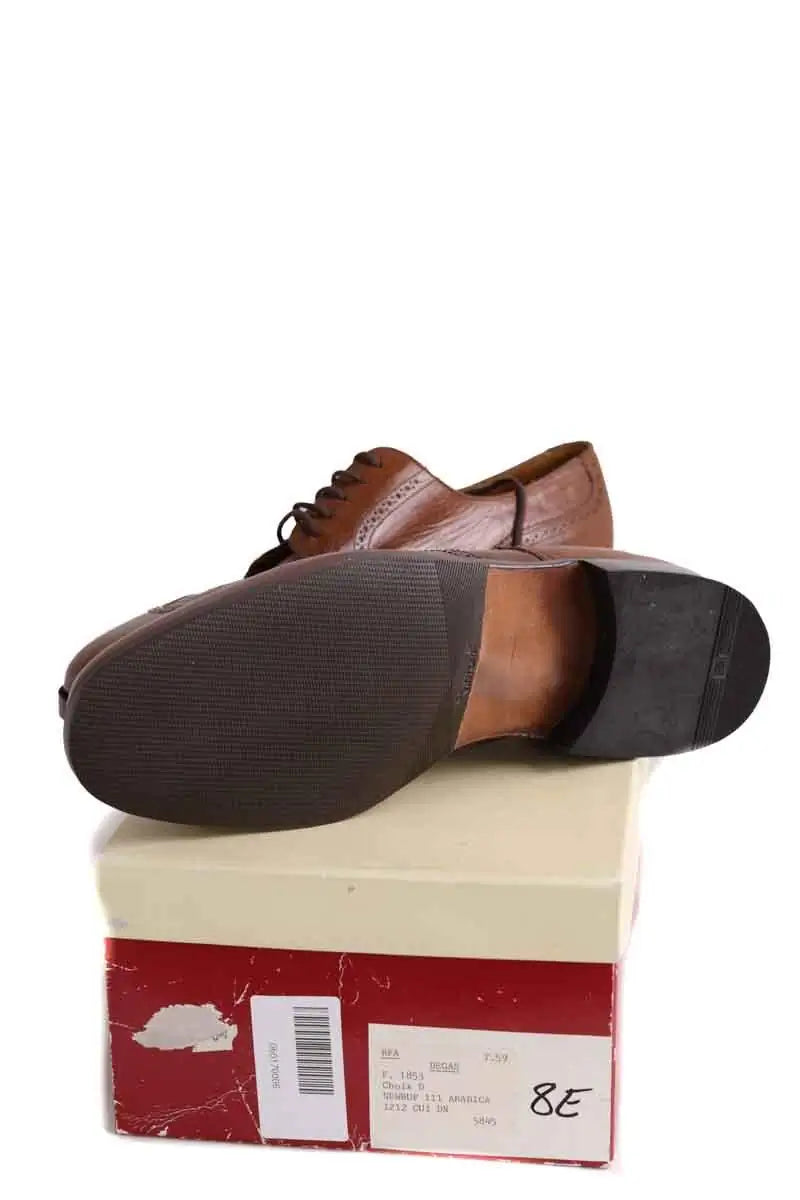Chaussures à lacets Bally Marron en Cuir