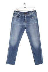 Slim 7 For All Mankind  Bleu