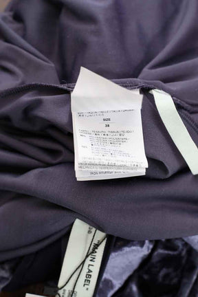 Mi-longueur Off White  Bleu