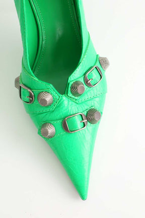 Talons Balenciaga Cagole Vert