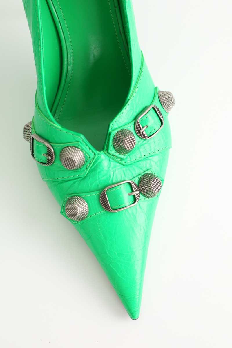 Talons Balenciaga Cagole Vert