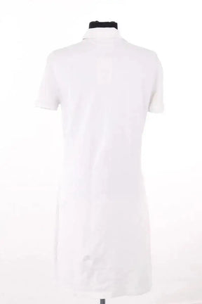 Robe Lacoste Blanc en Coton