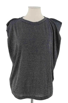 Top Momoni Gris en Synthétique, taille S - Seconde Main
